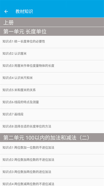 小学数学二年级人教版