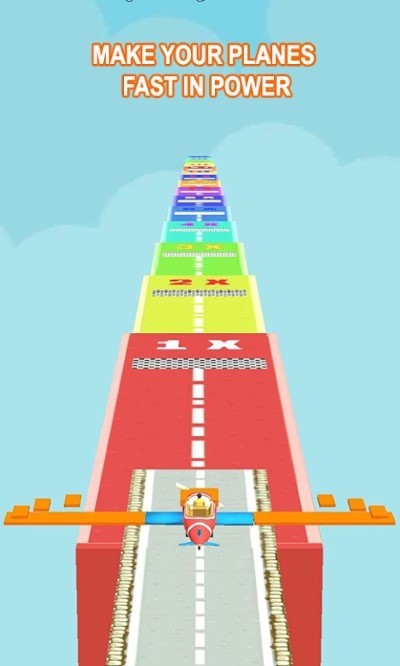 丛林飞跑比赛3d游戏(skyglider)