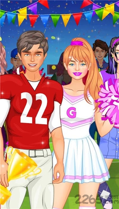 高中校园打扮模拟器游戏