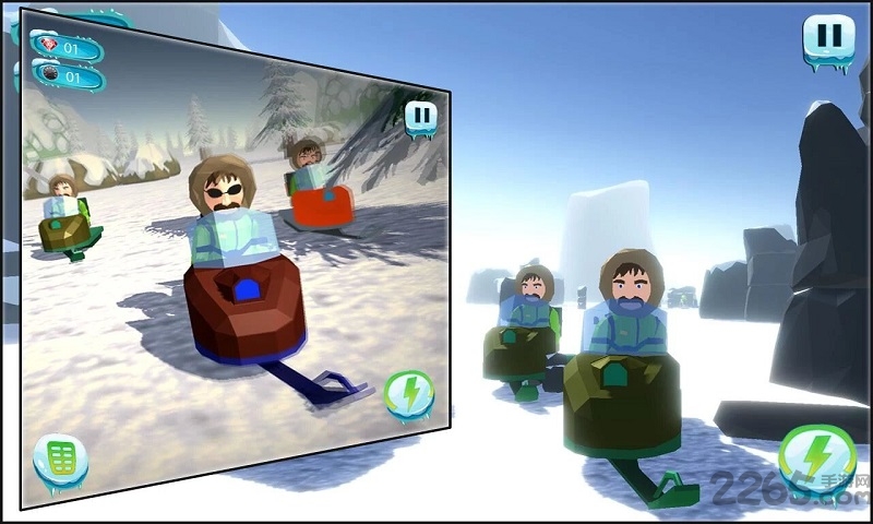 极限雪地赛车骑手内购破解版