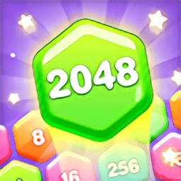 2048六边形粉碎手机版(2048 Hexagon Crush)