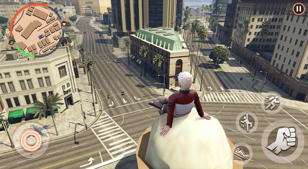 城市英雄超级忍者最新版(Ninja Warrior Rope)