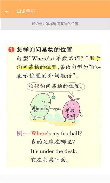 四年级下册英语助手人教版