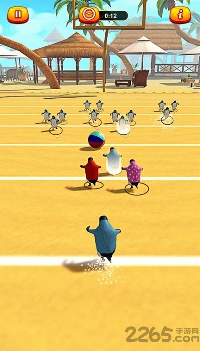 企鹅欢乐踢球游戏