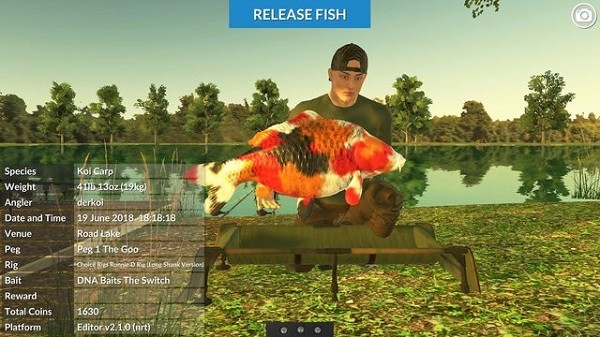鲤鱼钓鱼模拟器完整版(carp fish sim)