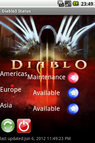 暗黑3服务器状态查看器