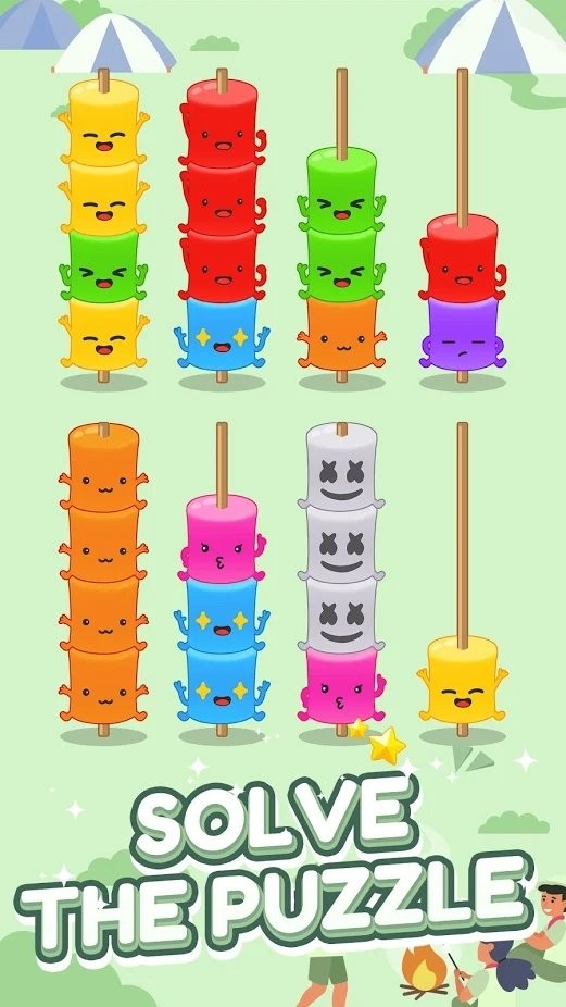 棉花糖排序益智拼图手机版下载