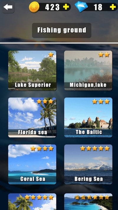 野外钓鱼手机游戏