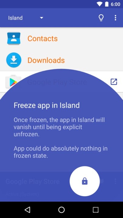 island app