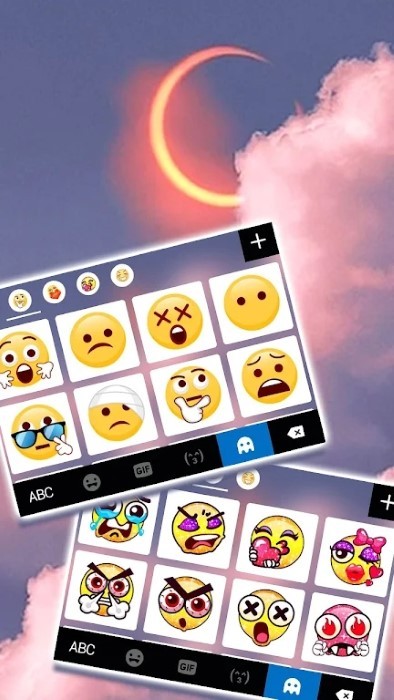 aesthetic clouds主题键盘app