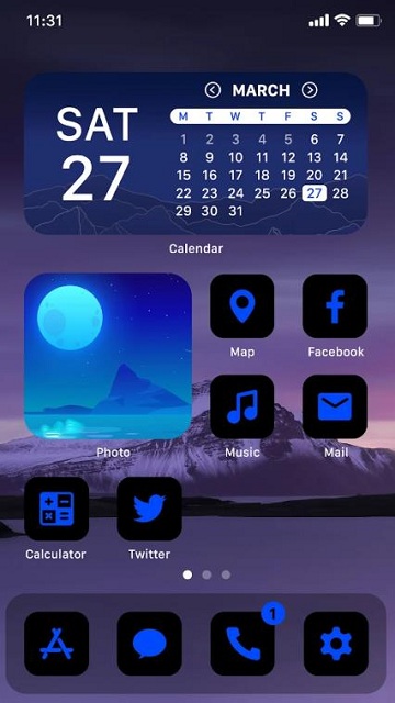 bluedarktheme官方版 blue dark theme app下载