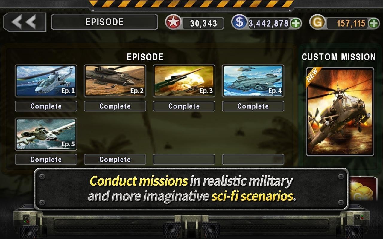 炮艇战3d直升机无敌版