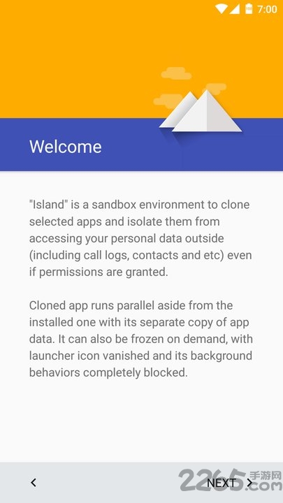 island app