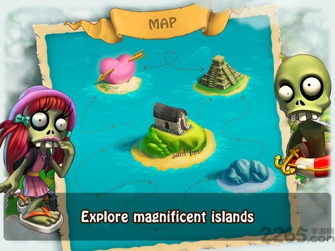 僵尸漂流者汉化版(Zombie Castaways)