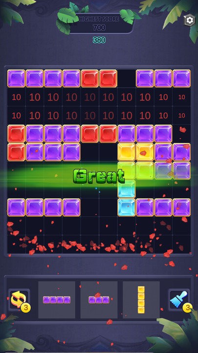 俄罗斯方块对对碰游戏