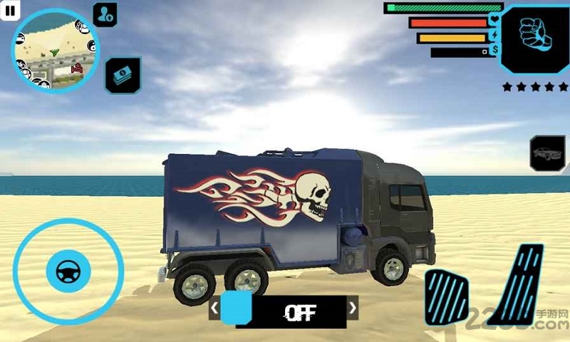 卡车司机城市粉碎无限金币钻石版