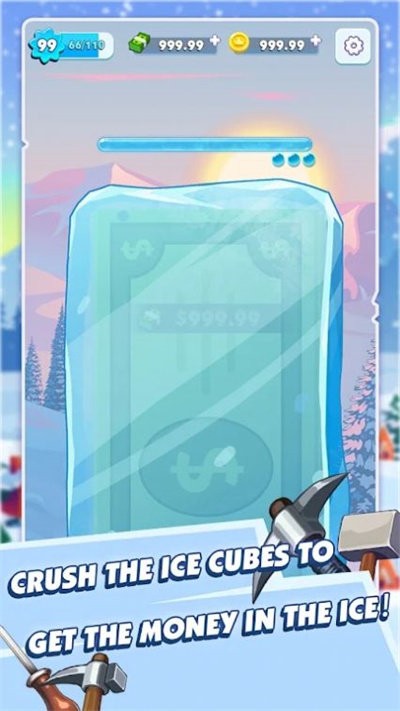 压碎冰块游戏(tapmoneycrushicecube)