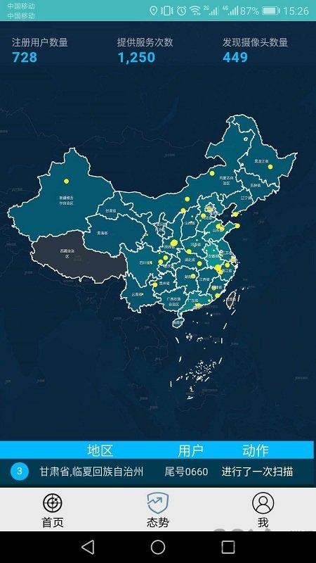 dt小听app(摄像头检测)