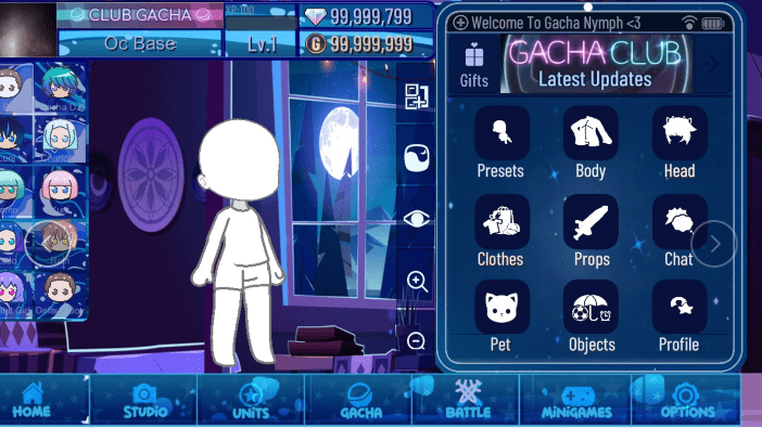 加查女神游戏(gacha nymph)