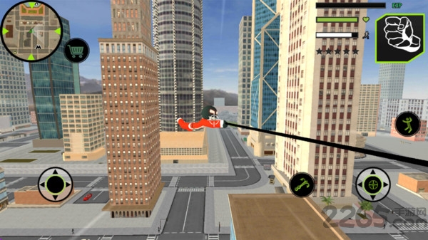 圣诞老人火柴人绳索英雄最新版