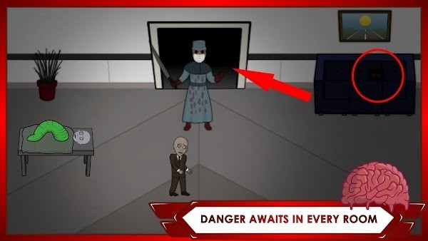 恐怖的奶奶2D手游