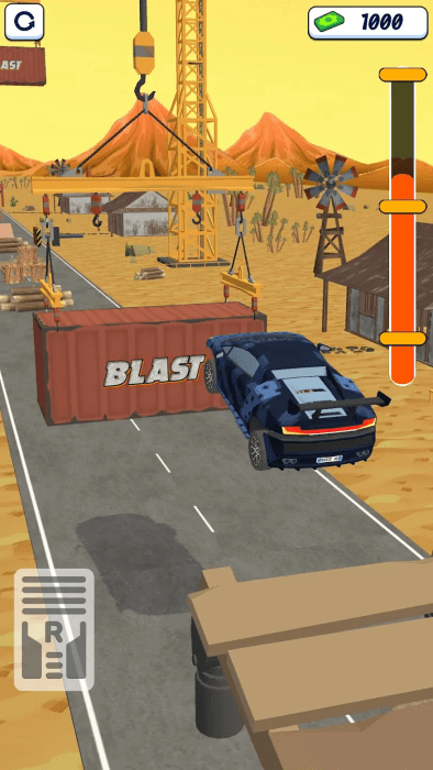 汽车碰撞挑战游戏