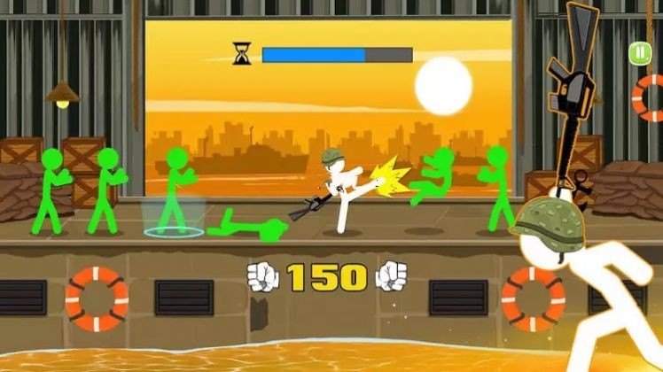 火柴人战斗行动游戏(stick warrior action game)