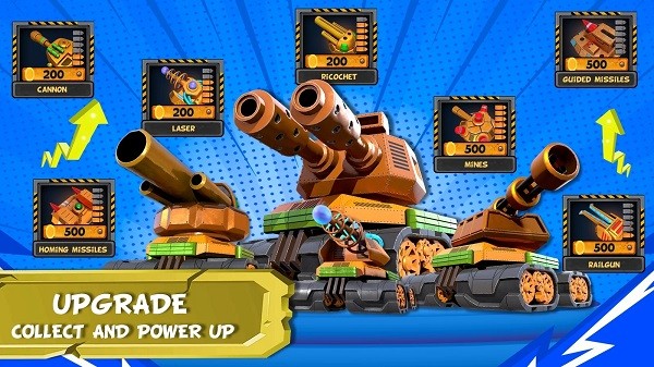 坦克大战2d游戏