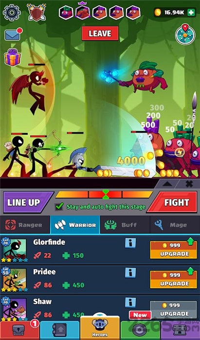 火柴人英雄怪物时代无限金币版