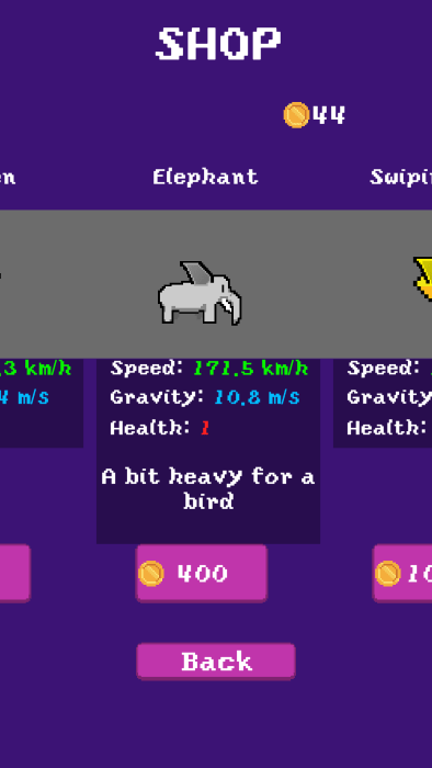 银河鸟飞行游戏