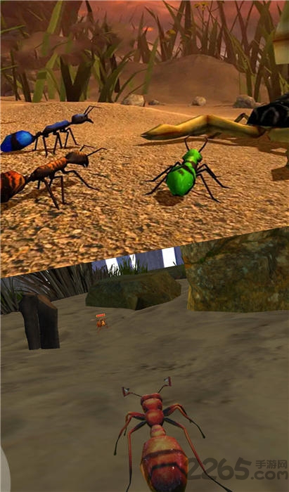 蚂蚁荒野生存模拟无限金币版