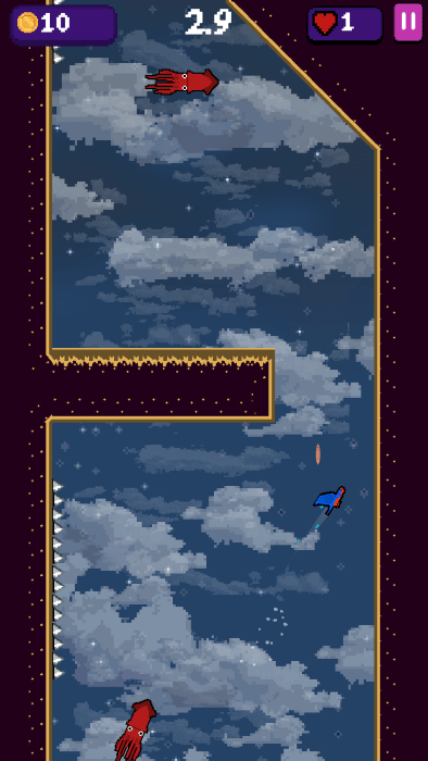 银河鸟飞行游戏