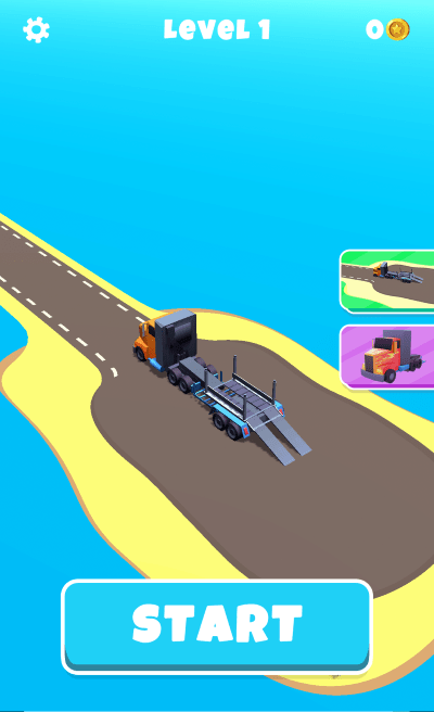 汽车载运模拟游戏