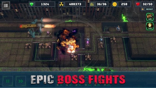 受污染空闲塔防手游