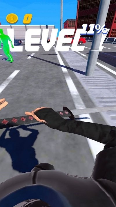 屋顶忍者跑酷游戏