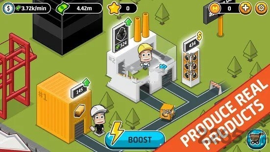 闲置工业世界破解版