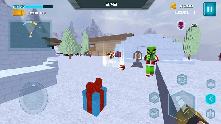 圣诞老人对抗怪兽最新版 圣诞老人对抗怪兽游戏下载