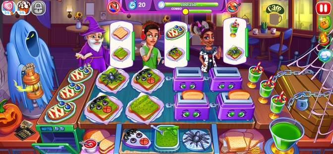 万圣节烹饪游戏