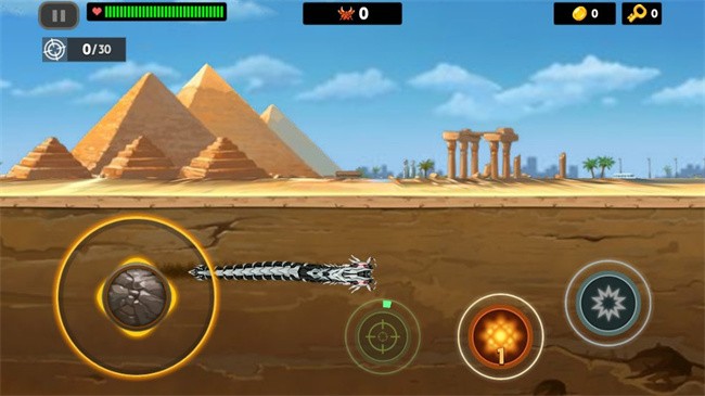 死亡蠕虫游戏破解版无限钻石