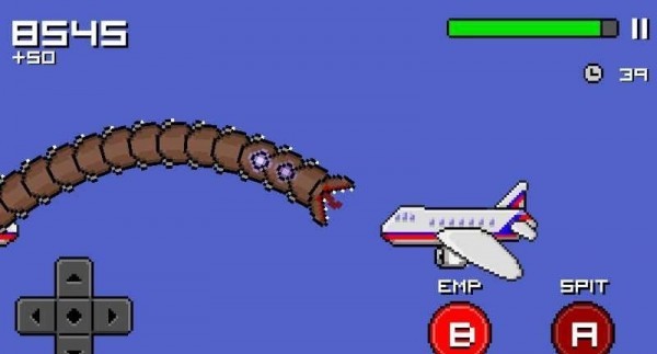 像素死亡蠕虫游戏(super mega worm)
