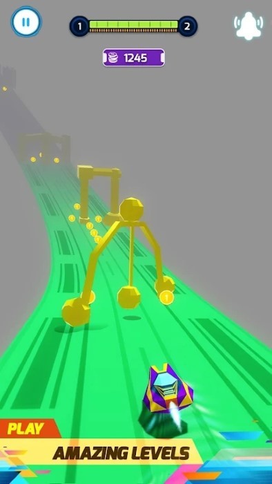 气垫船涡轮赛跑游戏(hovercraft turbo racing)