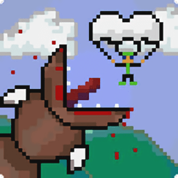 像素死亡蠕虫游戏(super mega worm)