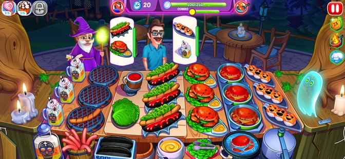 万圣节烹饪游戏