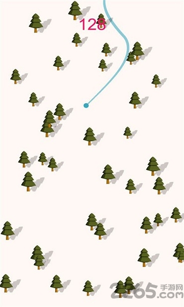 雪地滑雪手机游戏