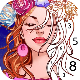 填色天小画家小游戏