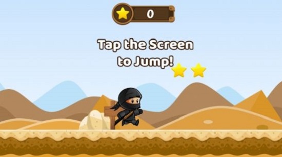 忍者沙漠跑酷游戏