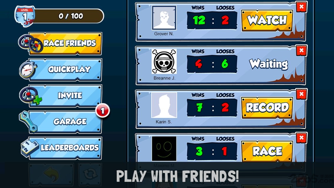 僵尸公路之旅考验手机游戏