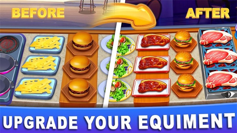 烹饪美味的食物小游戏(cooking tasty food)