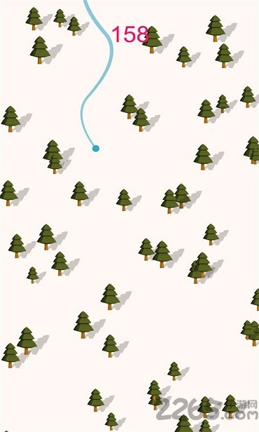 雪地滑雪手机游戏