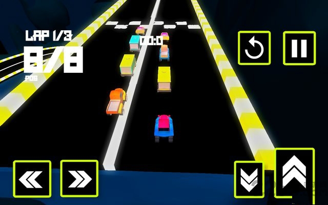 夜间赛车3d破解版